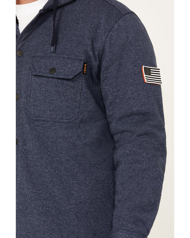 Men's Racine Hooded Shirt Jacket