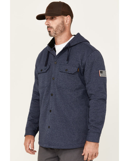 Men's Racine Hooded Shirt Jacket