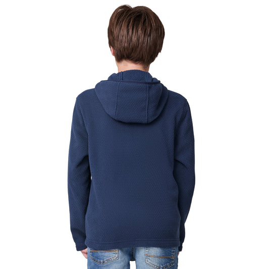 Boys Brick Fleece Hoodie Jacket