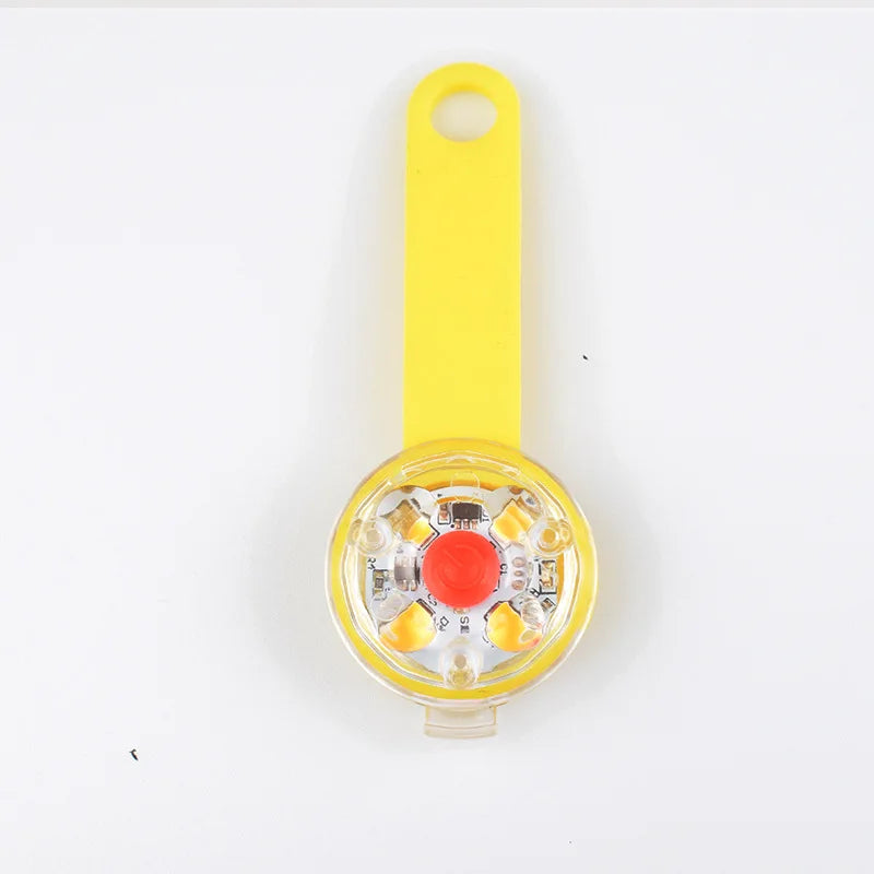 Luminous LED Pet Collar Pendant - Waterproof & Flashing Safety Light for Dogs and Cats