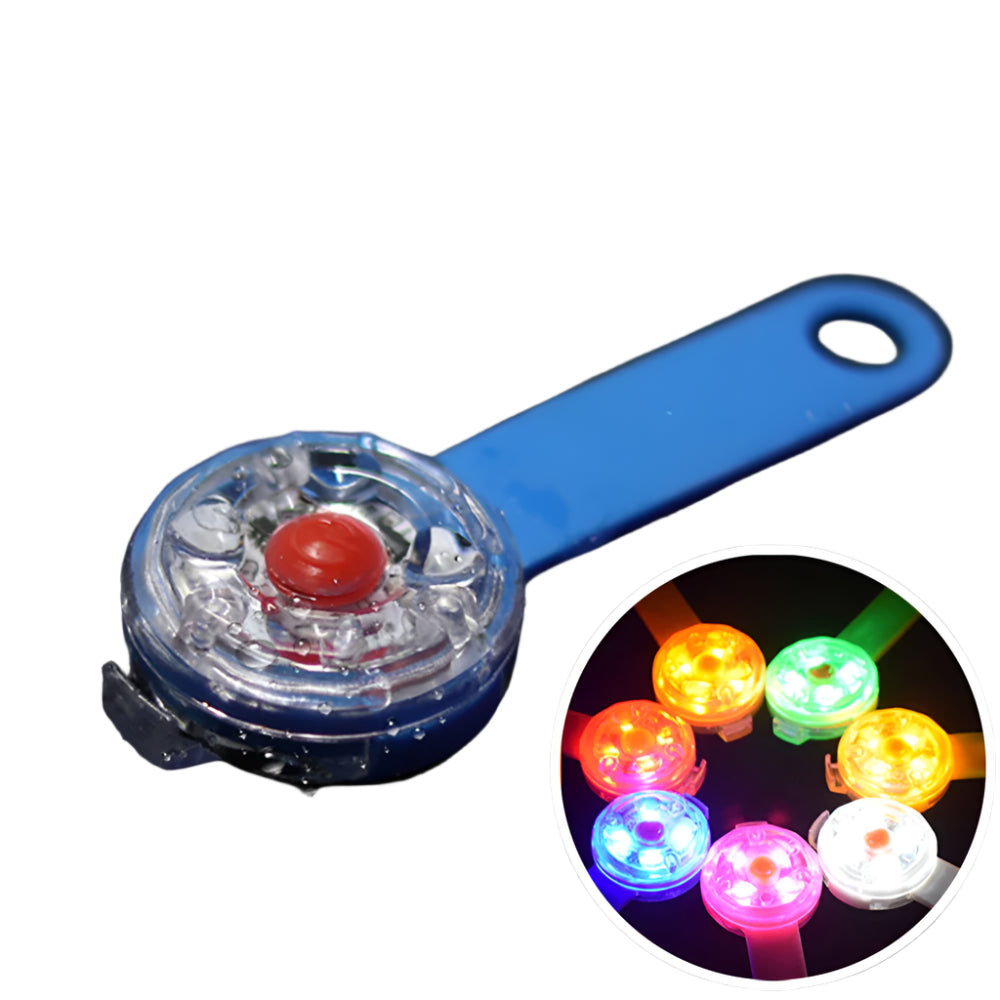 Luminous LED Pet Collar Pendant - Waterproof & Flashing Safety Light for Dogs and Cats