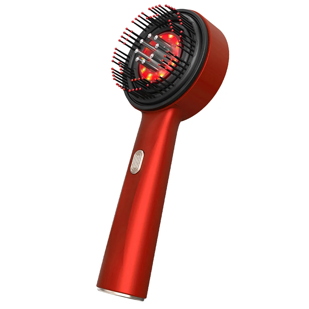 Electric Scalp Massager with Red Light Therapy