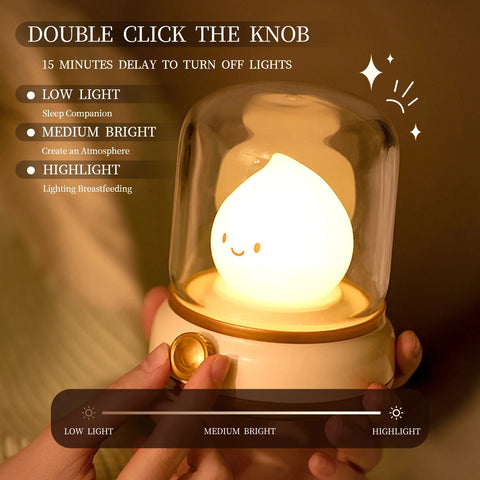 Mini Desktop LED Cartoon Night Light