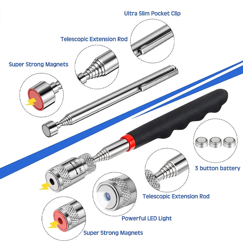 Mini Portable Telescopic Magnetic Pen