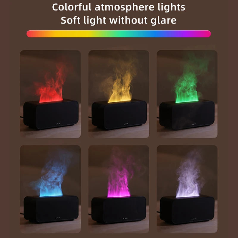 Colorful LED Aromatherapy Diffuser Mini Air Humidifier with Timer