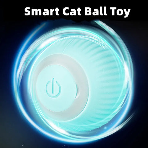 Electric Cat Ball Toys Automatic Rolling Interactive Fun for Cats