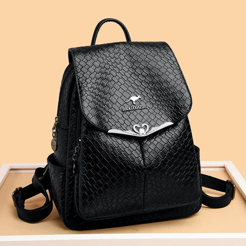 New Fashion Women’s PU Leather Backpack