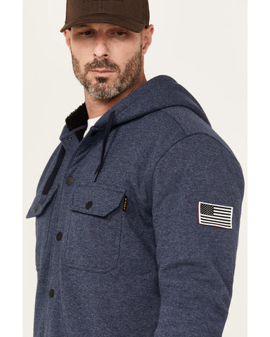 Men's Racine Hooded Shirt Jacket