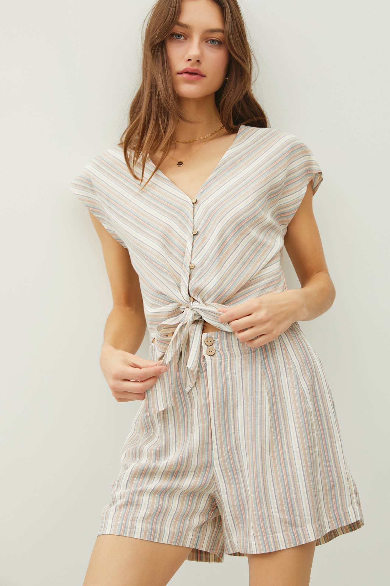 Claire Linen Shorts