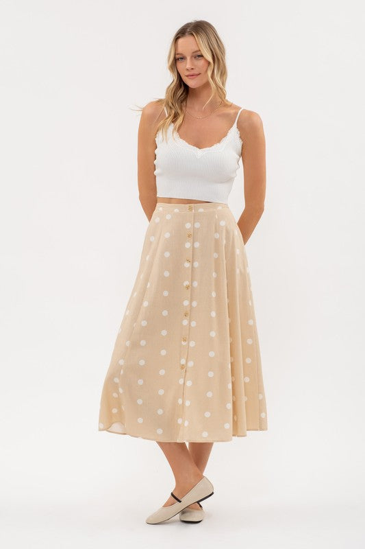 Polka Dot Midi